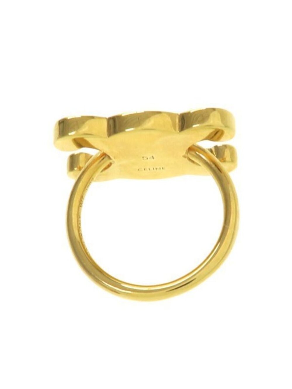Celine Triomphe Rhinestone Ring - Picture 5 of 10